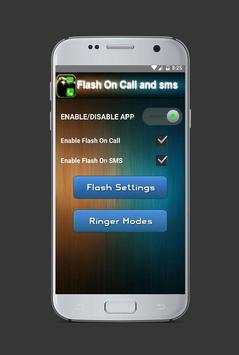 flash alert on call and SMS screenshot 1