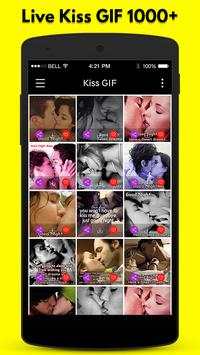 KISS GIF 2 تصوير الشاشة