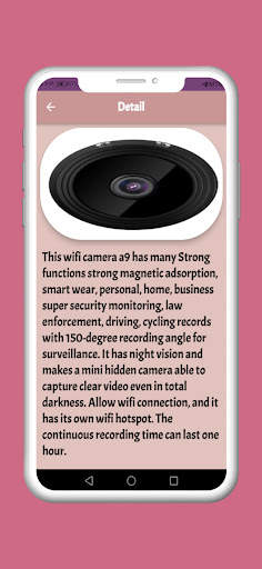 A9 wifi mini camera guide स्क्रीनशॉट 4