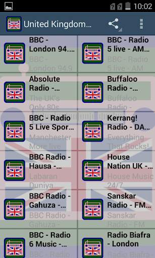 United Kingdom Radio Stations 4 تصوير الشاشة