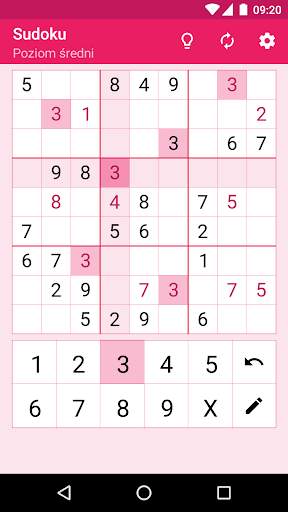 Sudoku screenshot 2