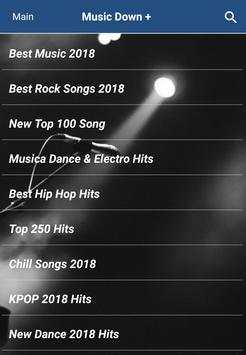 MUSIC DOWN PLUS - FREE MP3 DOWNLOADER screenshot 2