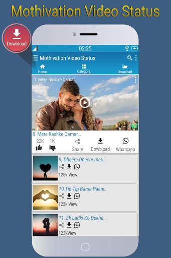 Motivational Video Status screenshot 4