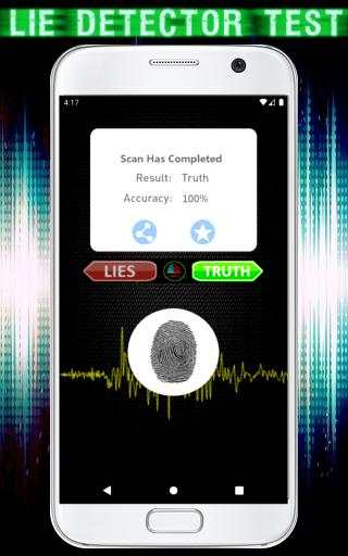 Lie Detector Test Fingerprint Prank screenshot 6