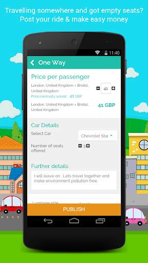 Ride Sharing Application screenshot 6