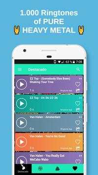 Heavy Metal Ringtones 2 تصوير الشاشة
