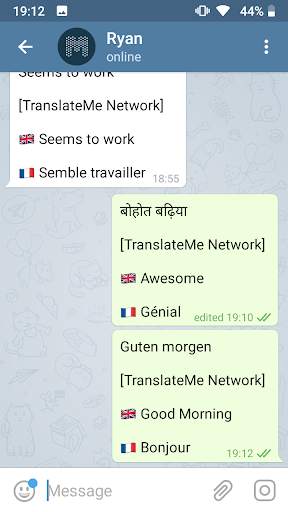 Telegram Translator Unofficial скриншот 3