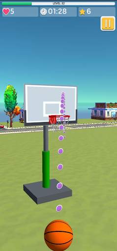 Basketball 3D Shooting screenshot 7
