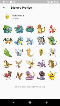 Pokemon Sticker screenshot 3