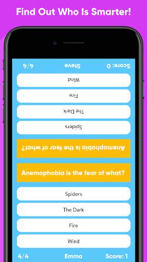 2 Player Quiz - Challenge Your Friends screenshot 2