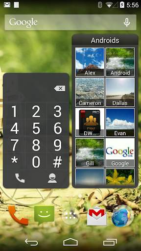 DW Contacts widget скриншот 1