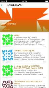 ImPulsTanz 2015 Festival App screenshot 4