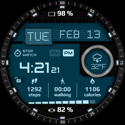 Digitec Watch Face screenshot 9