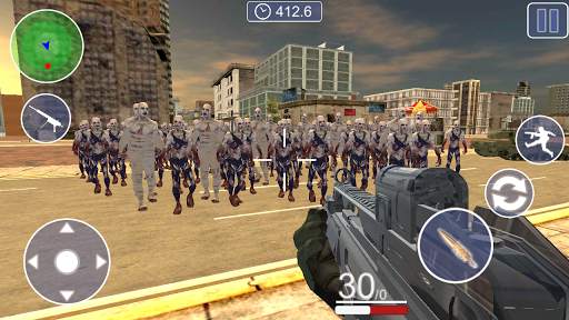 Mad War Zombies screenshot 6