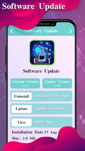 Software Update For Phone : System Updater screenshot 1