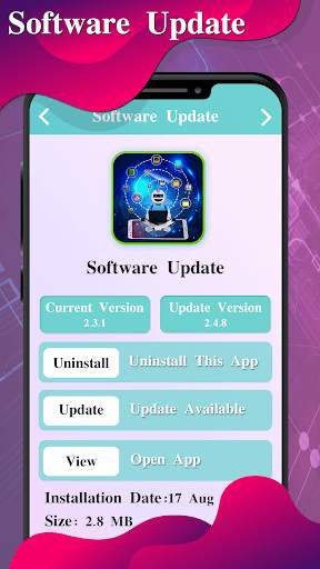 Software Update For Phone : System Updater screenshot 1