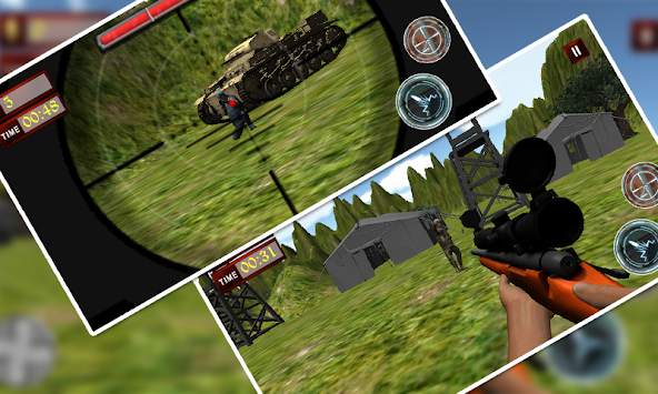 Commando Sniper War 3D screenshot 4