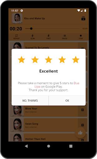 Dua Lipa Offline (No Permission Required) screenshot 11