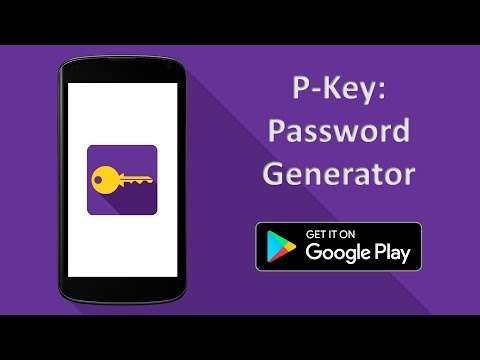 P-Key Password Generator screenshot 1