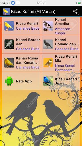 Canaries Birdsong All Varian screenshot 1