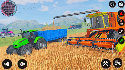 Tractor Farming - Tractor Game screenshot 3