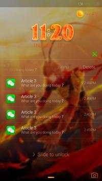 Monkey King - iDO Lockscreen скриншот 2