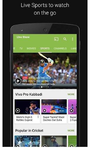 Star Sports Live Cricket Match Streaming Guide screenshot 3
