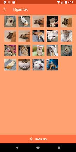 WAKucing - Stiker WA Kucing Lucu screenshot 5