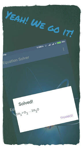 Chemical Equation Balancer 3 تصوير الشاشة