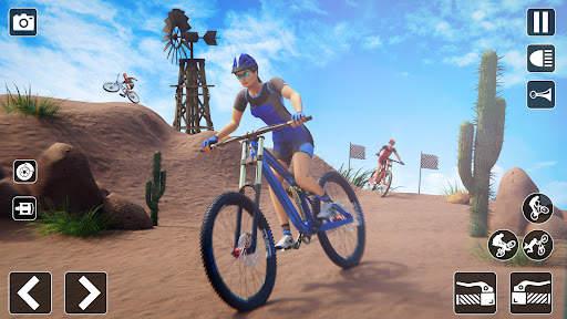 BMX Offroad Bicycle Rider Game screenshot 1