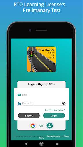 RTO Driving License Exam : Driving Test Practice screenshot 1