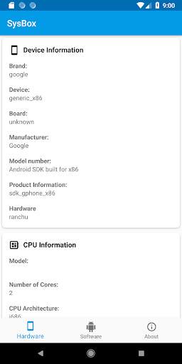 SysBox - System Info, Device Info and APK Backup screenshot 1