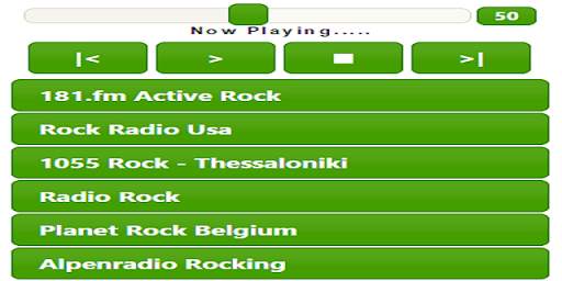 Rock Radio Player Live Music screenshot 3