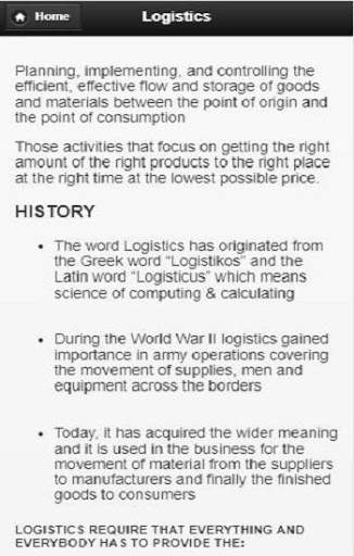 Logistics screenshot 3
