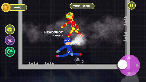 Stickman चिथड़े से बनाई हुई गुड़िया मार पिटाई योद् स्क्रीनशॉट 3