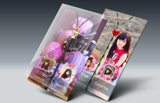 Candy Zipper Lock Screen screenshot 2