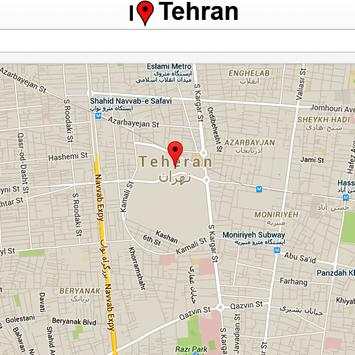 Tehran Map screenshot 1