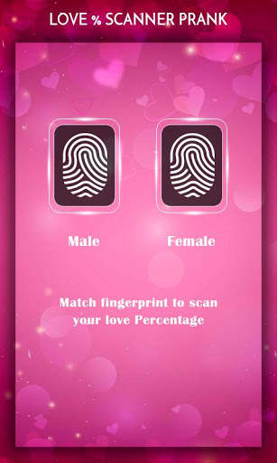 Love Calculator – Fingerprint scanner Prank screenshot 4