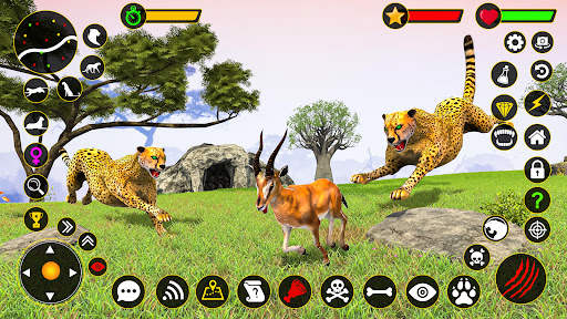 Cheetah Simulator Cheetah Game screenshot 5