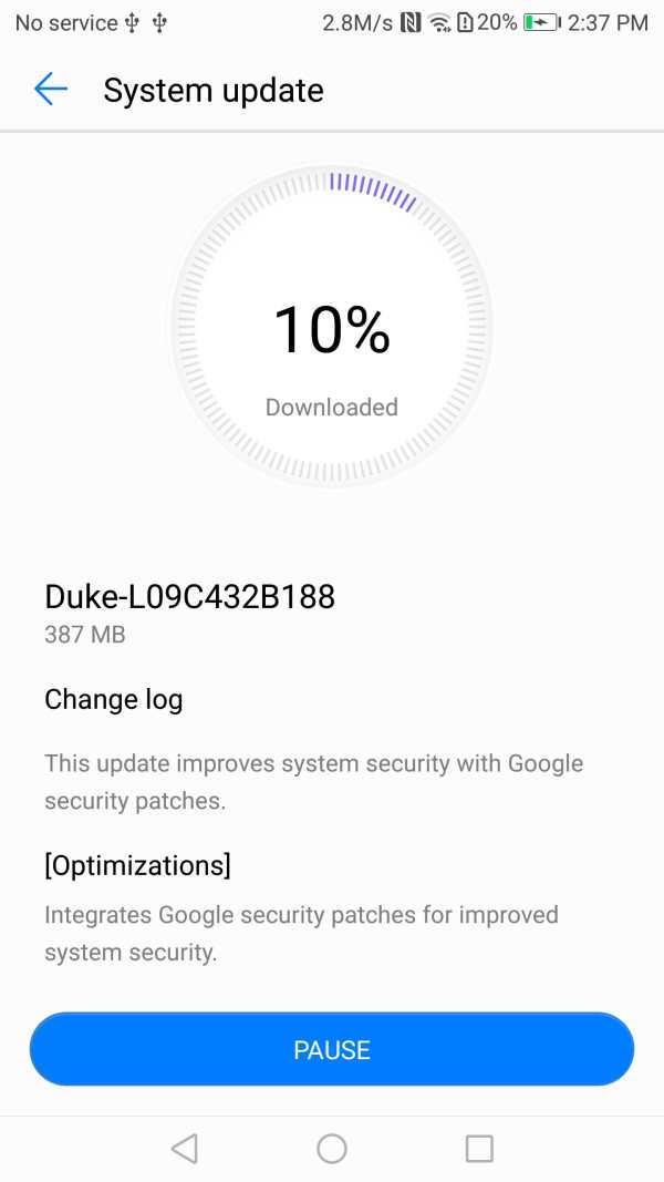 System Update screenshot 3