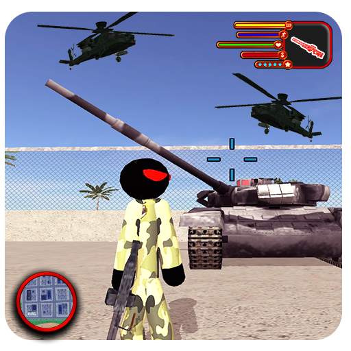 Us Army Stickman Rope Hero Counter Offroad 1.0
