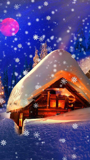 Frozen Winter - Snow Live Wallpaper screenshot 3