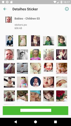 Stickers: Babies Children Cute screenshot 4