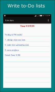 ListApp - paper sheet screenshot 3