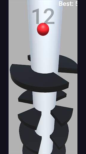 Helix Ball Jump:Fall Ball Game screenshot 1