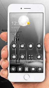 Black & White Launcher Theme screenshot 4
