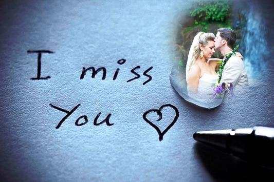 Miss you Photo Frame screenshot 5