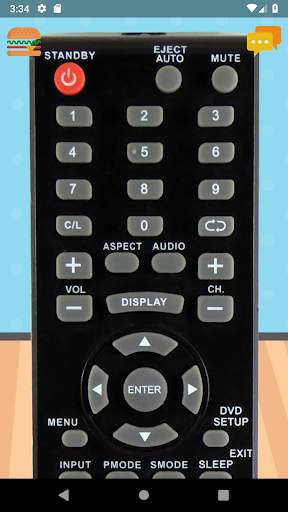 Remote Control For DGM TV screenshot 1