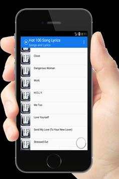 Hot 100 Song Lyrics screenshot 3