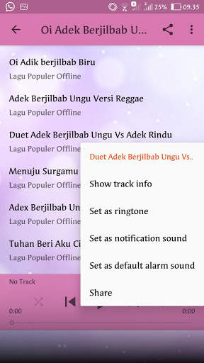 Oi Adek Berjilbab Ungu Offline screenshot 5